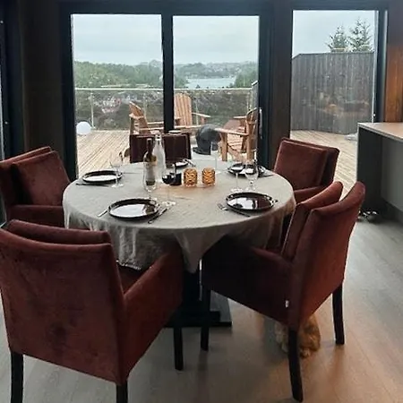 Modern With Archipelago Views Bremnes